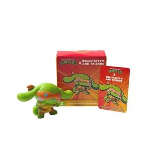 Mcdonalds Hello Kitty & Teenage Mutant Ninja -- #2 Cinnamoroll x Michelangelo